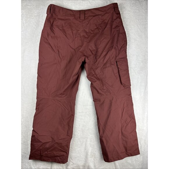 The North Face Men's Insulated DryVent Ski/Snow Pants Reddish Brown XL Winter - Picture 9 of 12